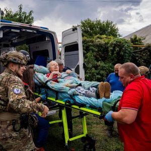 Russian Bomb Kills at Least 23 Picking Up Pensions, Ukraine Says